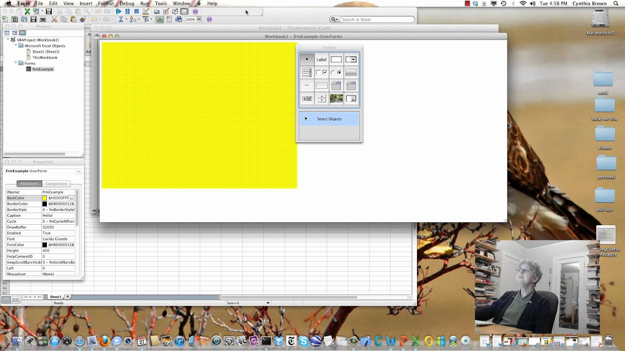 Excel For Mac Write Vba